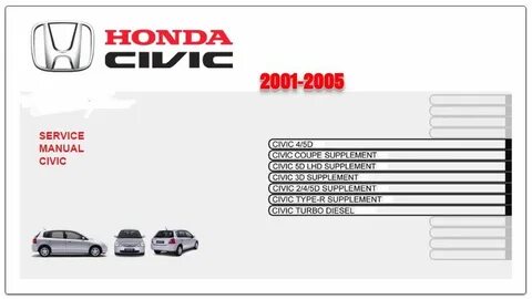 Honda service manuals