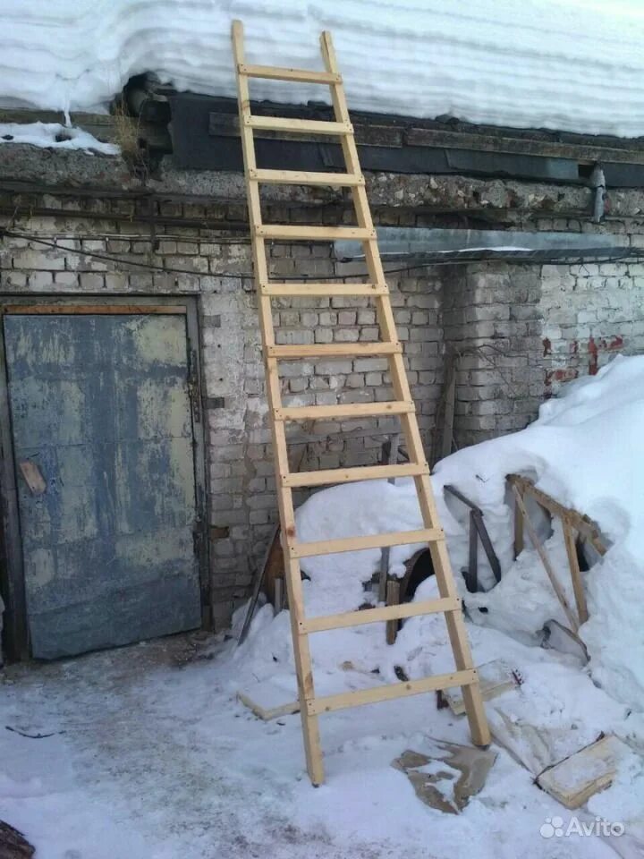Сделать приставную деревянную лестницу. Сделать приставную деревянную лестницу