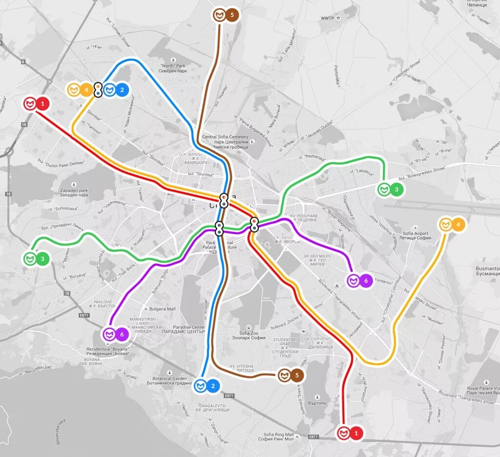 Метро 5 карта соло. Схема Софийского метро. Софийский метрополитен схема 2021. Схема Тюменского метрополитена.