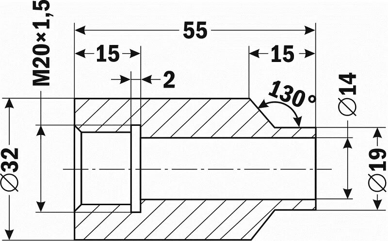 Ост 55. Бобышка бп1 м20х1 5 55 чертеж. Бобышка бп01-м20х1.5-50 чертеж. Бобышка бп01-g1/2 l=55. Бобышка бп1-м20х1.5-100 чертеж.