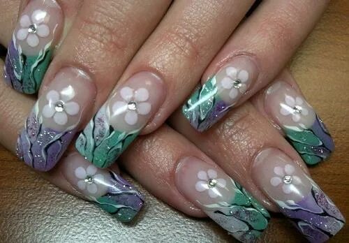 Акриловые ногти фото 50 Creative 3D Nail Art Designs For Summer Nail Design Ideaz Nail designs, Nail