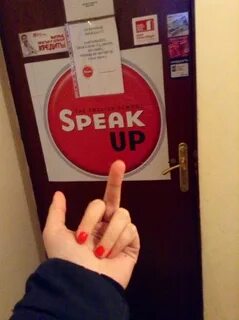 Speak up
