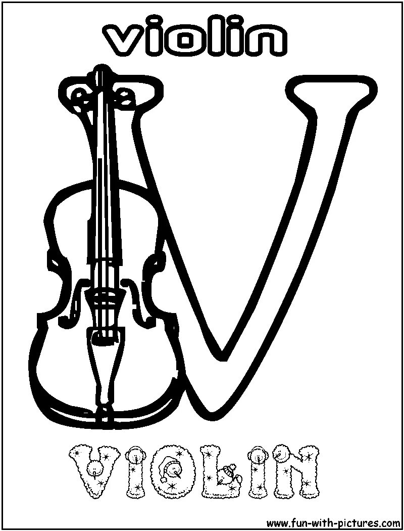 V is for. Violin coloring. letter v coloring. letter v violin. v is for violin.