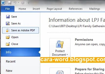 Copy information
