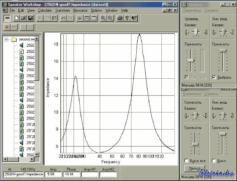 Loudspeaker программа. Параметры электрического режима. Определение параметров динамика. Определение одного параметра. Коробочка для измерения параметров тиля-смолла.