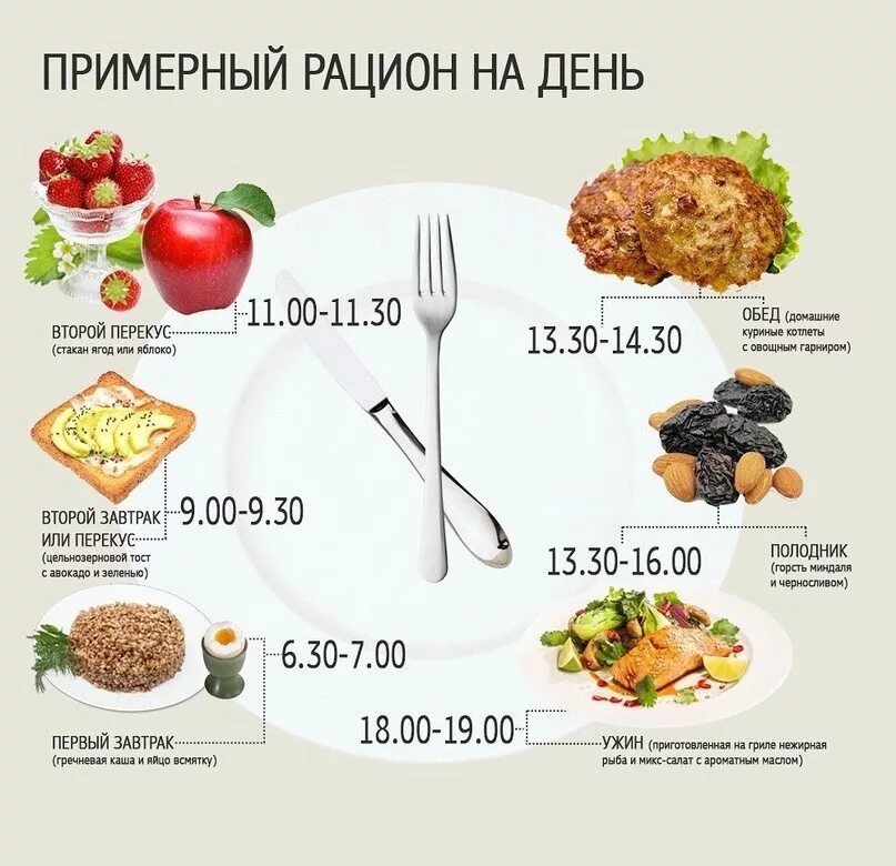 Сколько времени надо кушать. Рацион правильного питания. Рацион на день. Примерный рацион на день правильного питания. Рацион првильногопитания.