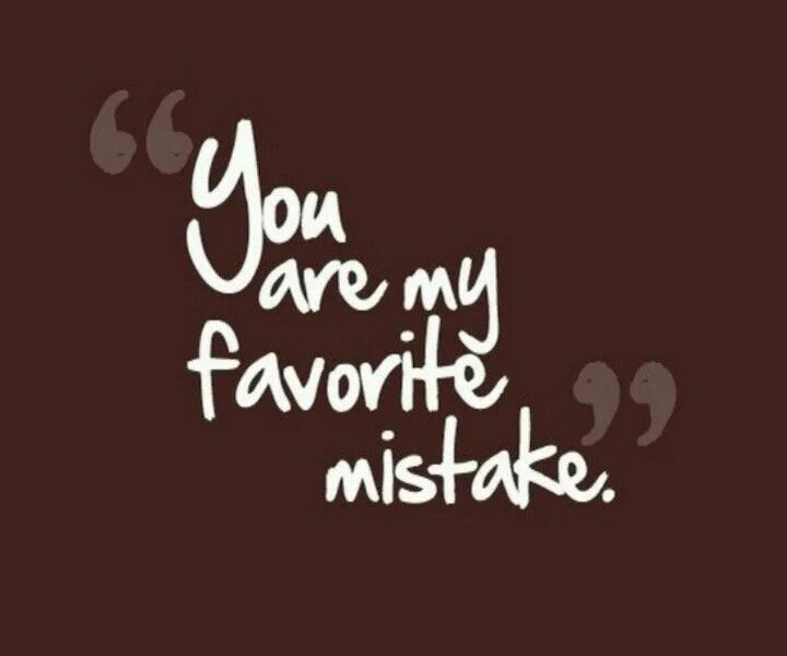 Favorite mistakes record mix. Favorite mistakes record mix