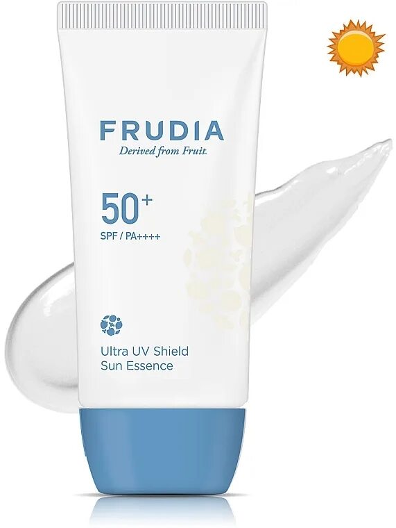 Frudia Ultra UV Shield Sun Essence. Солнцезащитный крем Фрудиа 50. Frudia солнцезащитный крем-эссенция. Frudia солнцезащитная крем-эссенция spf50+/pa++++ Ultra UV Shield Sun Essence, 50 г.