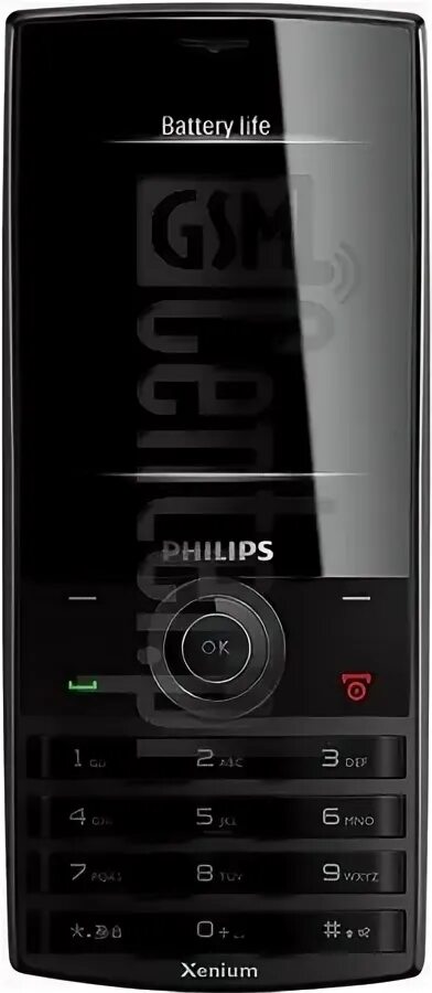 Как отключить телефон филипс. Philips x128 Xenium схема.