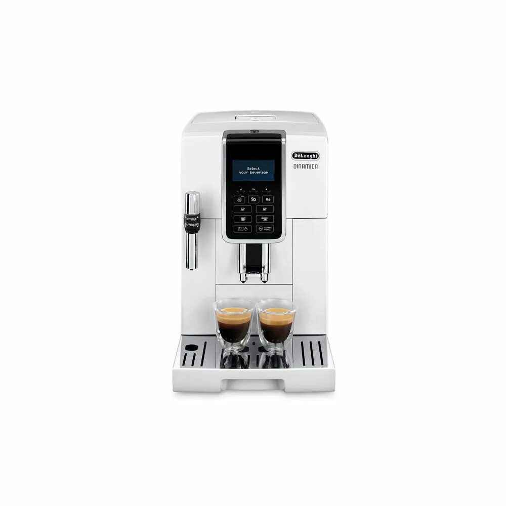 Автоматическая кофемашина delonghi dinamica ecam. Кофемашина de&#039;longhi dinamica ecam 350.35. кофемашина delonghi 350.35. delonghi ecam 350.35.w. delonghi ecam 350.35.w белый.