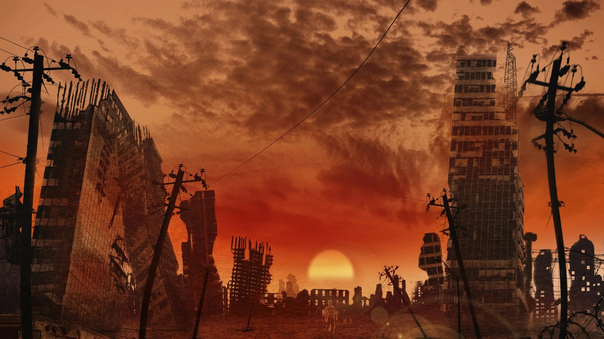 Владимир манюхин арт кремль. Горящий город. 18. Постапокалипсис фон. Ядерный рассвет.