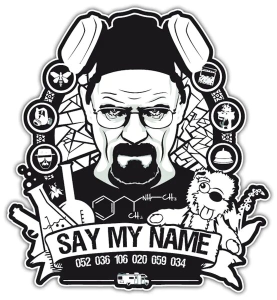 With my name