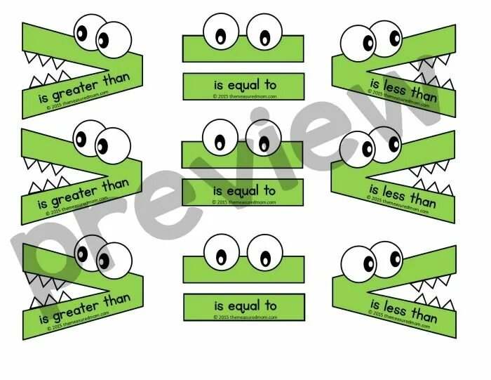 Знаки сравнения крокодильчики. Знаки больше меньше крокодильчики. Знаки сравнения крокодил. Знак больше меньше для дошкольников.
