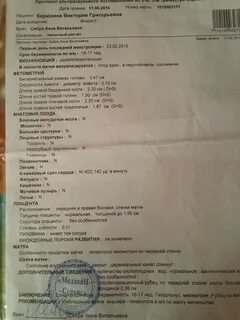 Второе узи подготовка