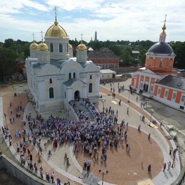 Московская область Кашира Никитский Каширский монастырь Собор Преображения Госпо