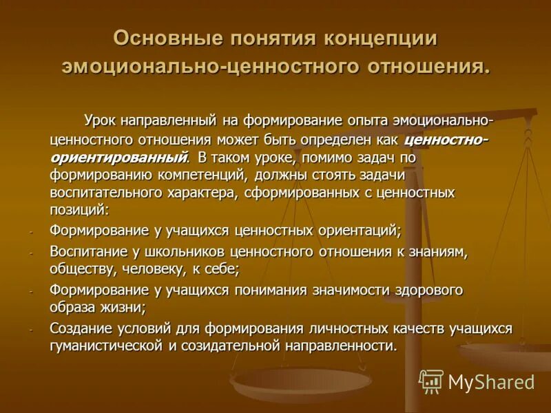 Цель профессиональной деятельности в области воспитания