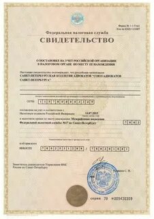 Регистрация юридического лица петербург