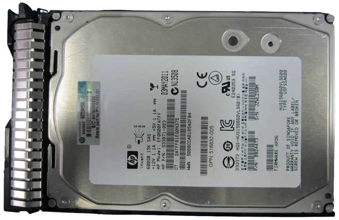 5 b 21. 652620-B21. Жесткий диск (HDD) HPE 600gb Enterprise.