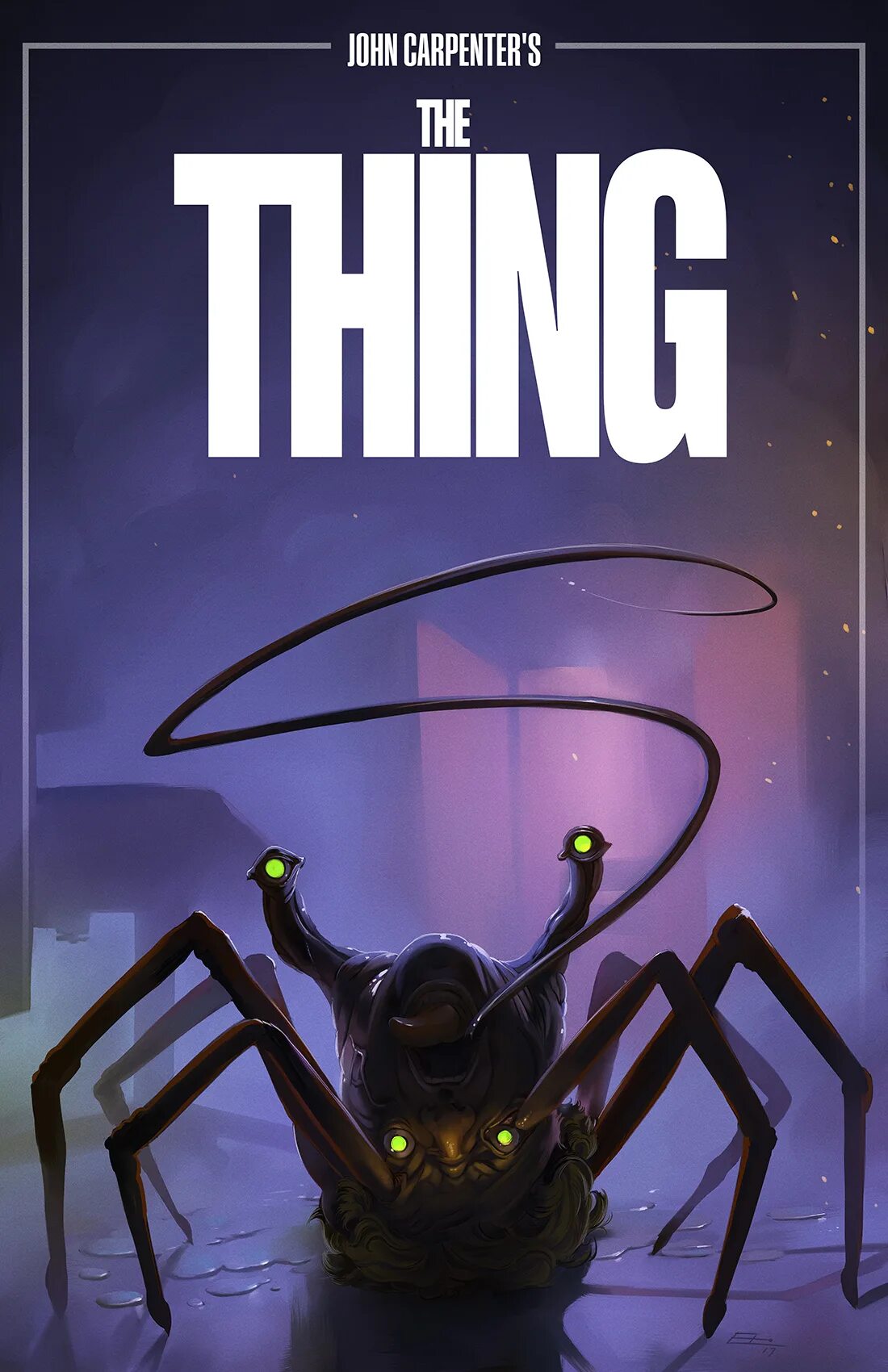 The 1 thing book. Нечто Постер.