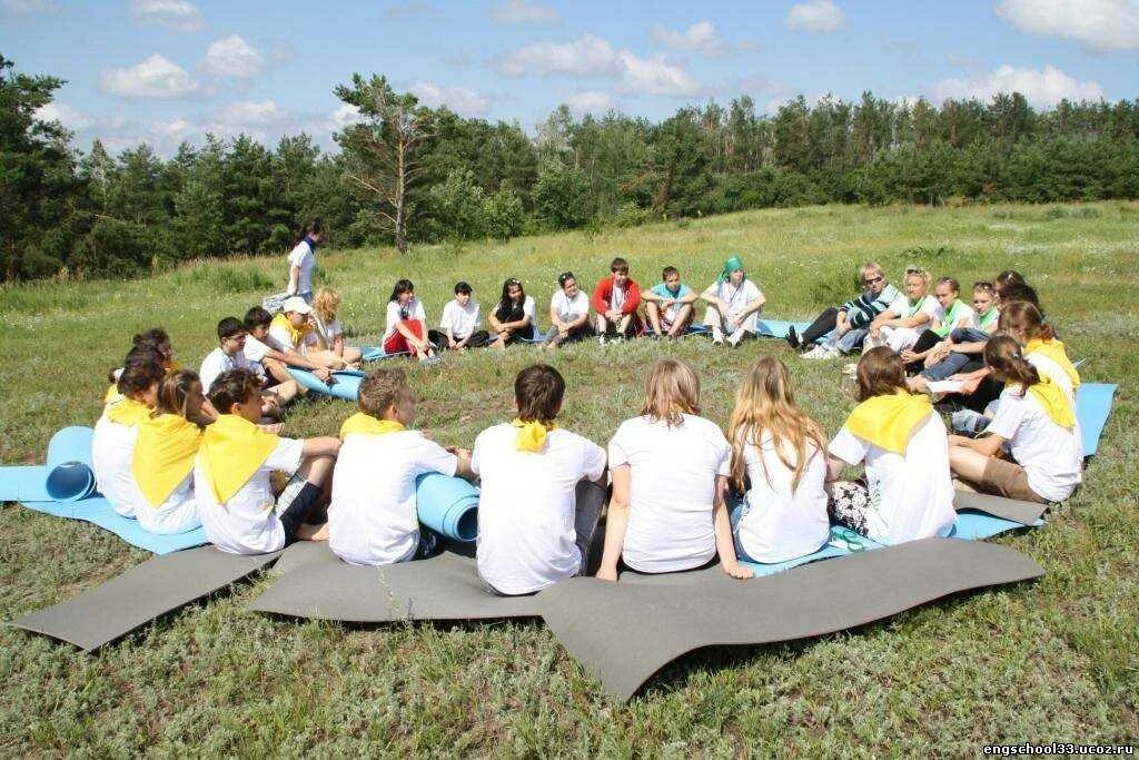 Игры на знакомство 10 лет. Встреча детей в лагере. Летний лагерь. Дети в кругу в лагере. Организация отдыха.