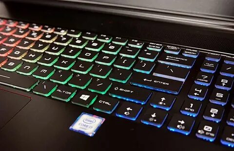 Как на цвет клавиатуре ноутбука msi