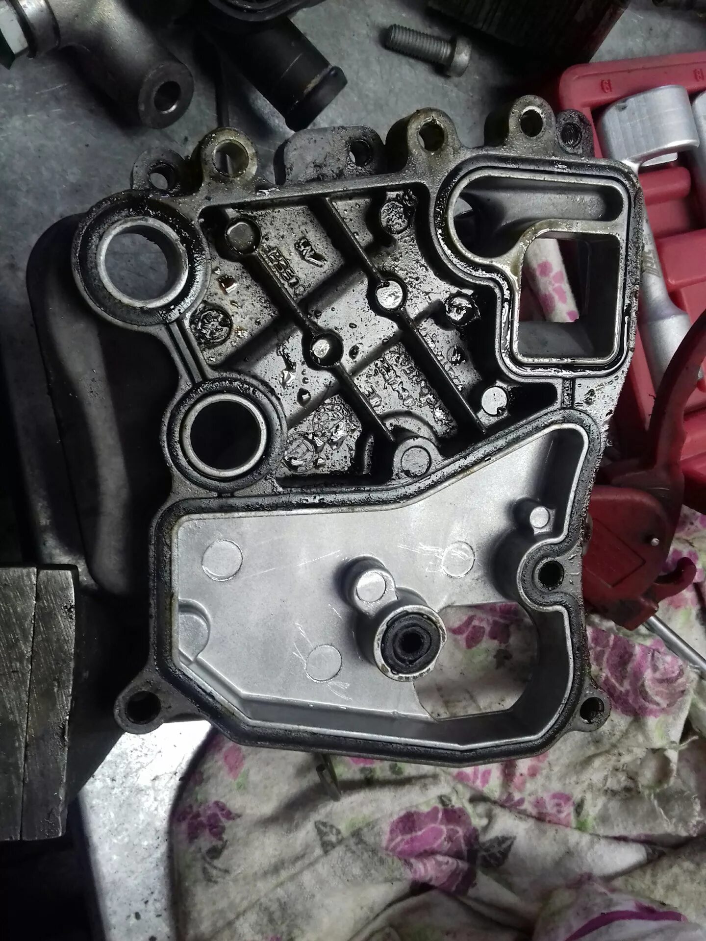 8т. Замена прокладки теплообменника ауди. Замена прокладки теплообменника ауди. 9 тди. 0 tdi теплообменник ауди.