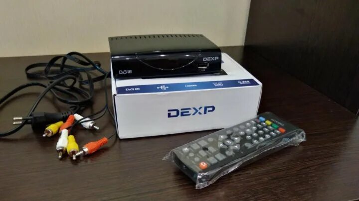 Как подключить приставку дексп Отзыв о Приставка для цифрового телевидения DEXP HD 1813Р Не лучший цифровой рес