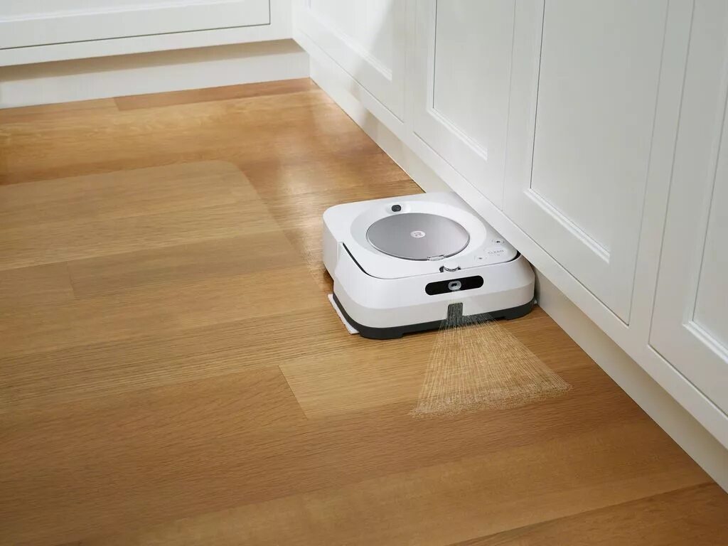 Купить пылесос робот с функцией влажной уборки. Пылесос IROBOT Braava Jet m6. IROBOT Braava Jet m6. IROBOT IROBOT Braava Jet m6. Робот полотёр IROBOT Braava.