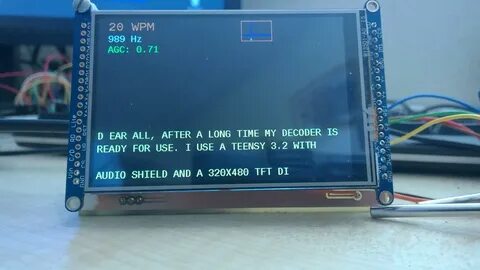 Morse decoder