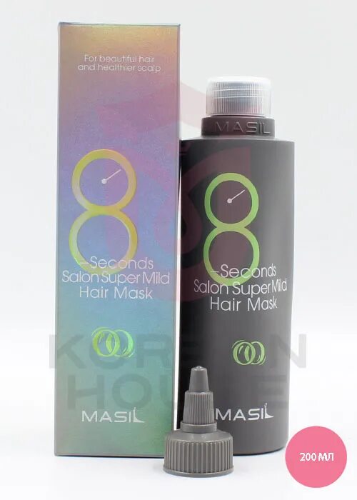 Masil 8 second Salon super mild. [Masil] 8 seconds Salon super mild hair Mask 200ml (Weight : 253g). Masil 8 seconds Salon super mild hair Mask (350ml). Маска для волос masil 8 seconds Salon super mild, 100мл.