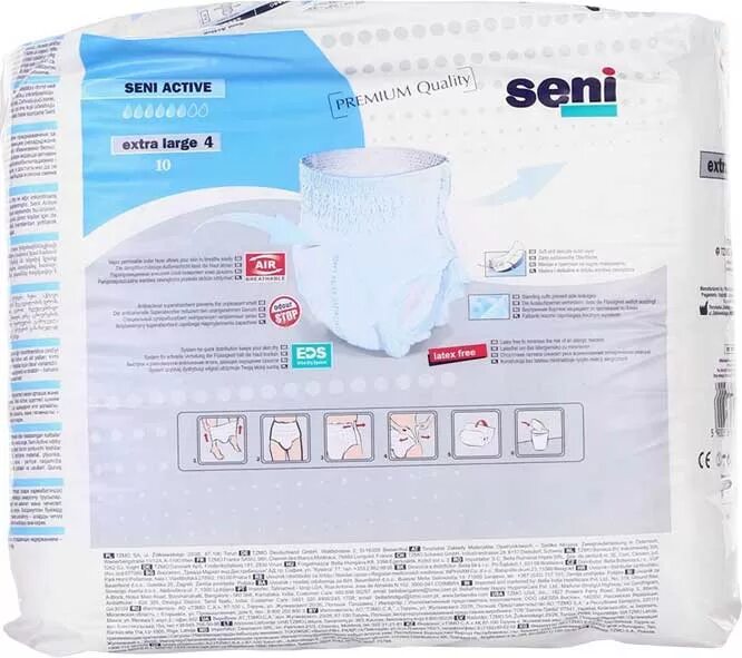 Active extra. Seni Active normal трусы впитывающие м 10 шт. Трусы впитывающие Seni Active m 80-110. Seni Active normal 30 шт.