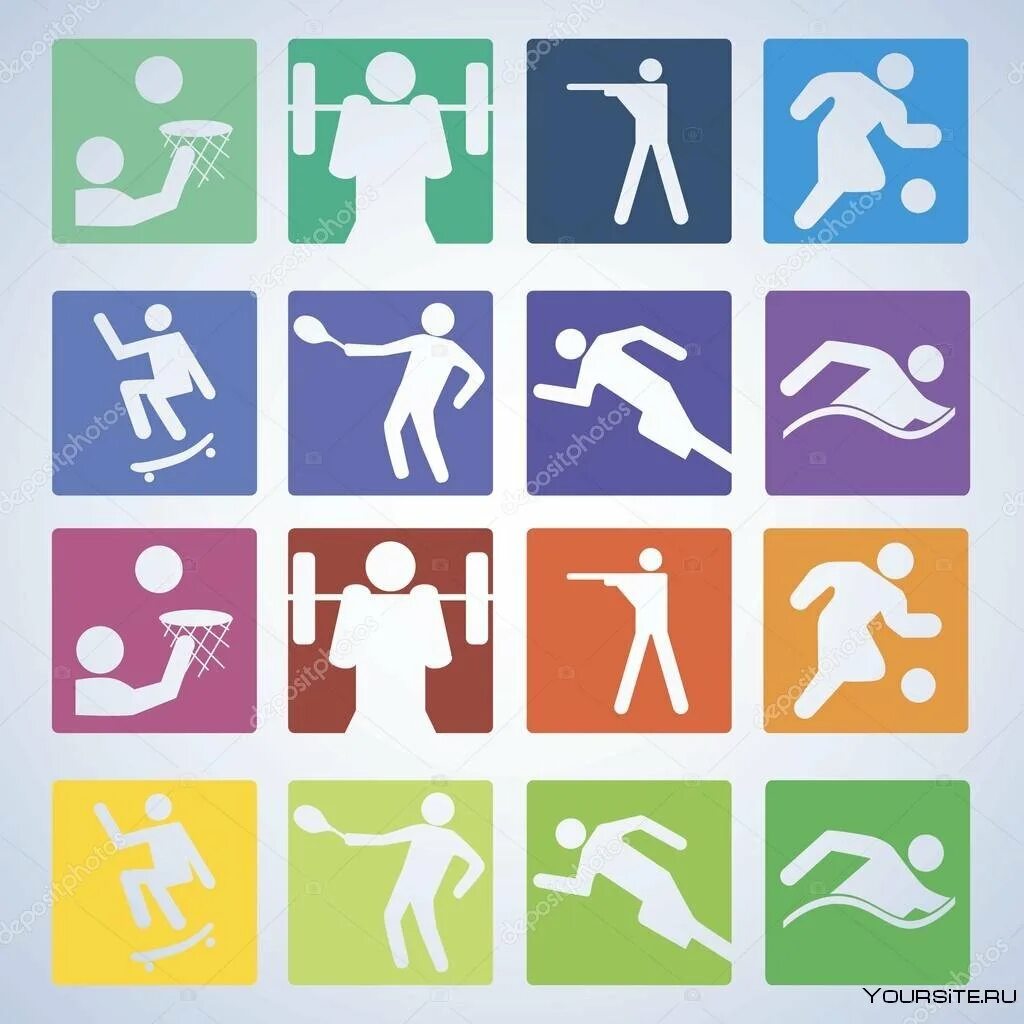 Спортивные знаки. Пиктограммы видов спорта. Пиктограммы Олимпийских видов спорта. Символы летних видов спорта.