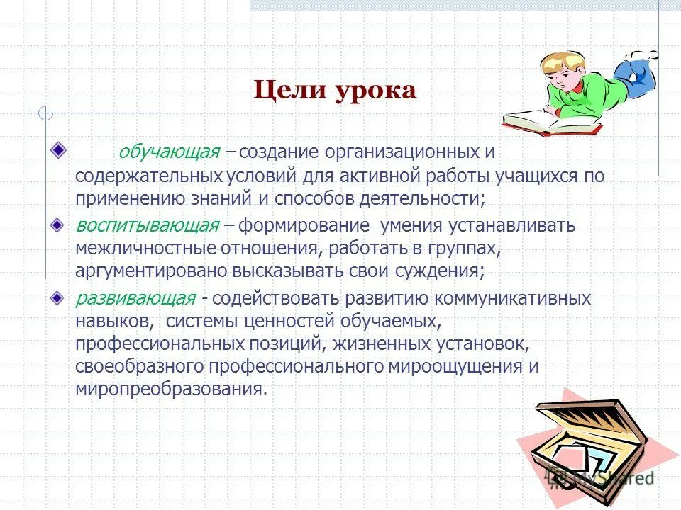 Электрическая цель урок