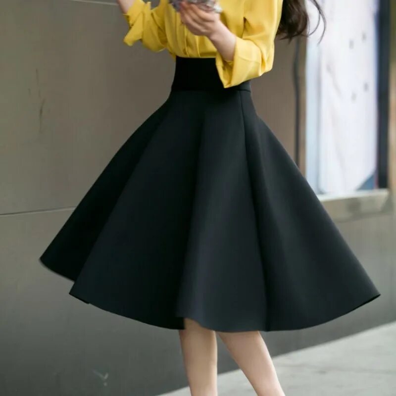 Юбка выше колена. Юбка с высокой талией. Юбка солнце с завышенной талией. Юбки солнце талией. Юбка клеш миди apart.