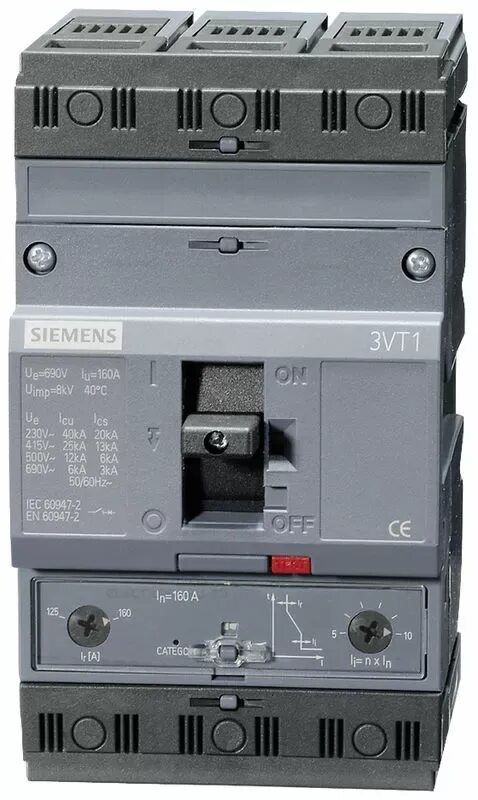 Выключатель автоматический трехполюсный 160а. Автоматический выключатель Siemens 3vt. Автомат Сименс 63а. Автомат 250а Siemens. 80a 25 ka Siemens.