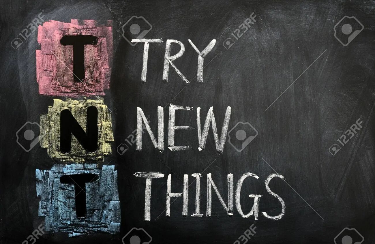 Try New things. New thing картинки. Try for. Trying New things
