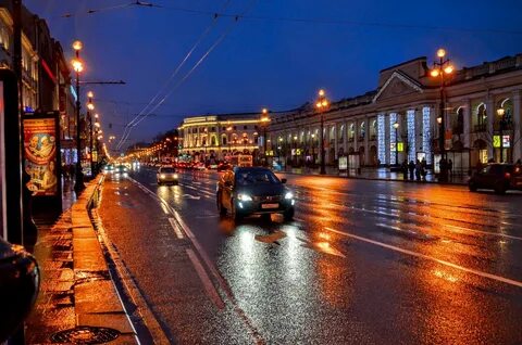 Петербург ночь осень