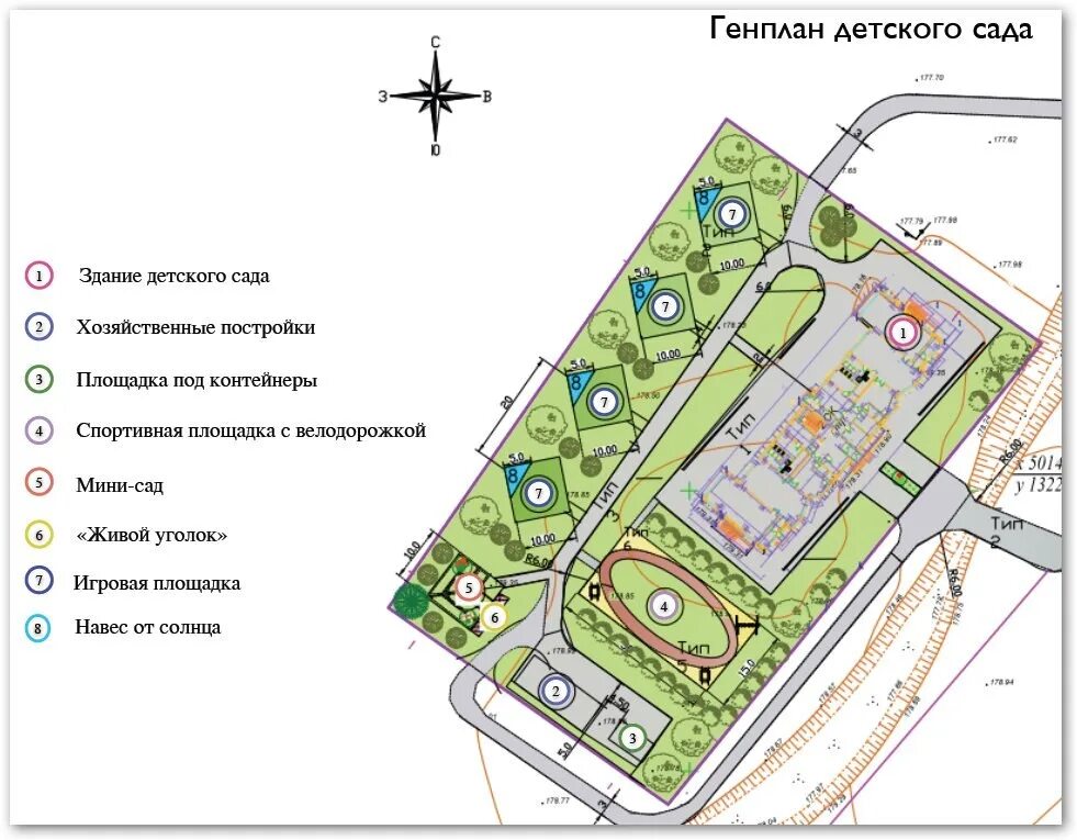 План территории детского сада. Генплан детского сада. Генплан территории детского сада. Генеральный план детского сада. Генплан детского сада с площадками.