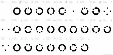 Morse font