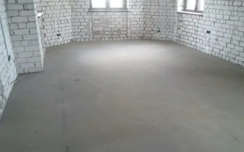 Черновая стяжка в частный дом