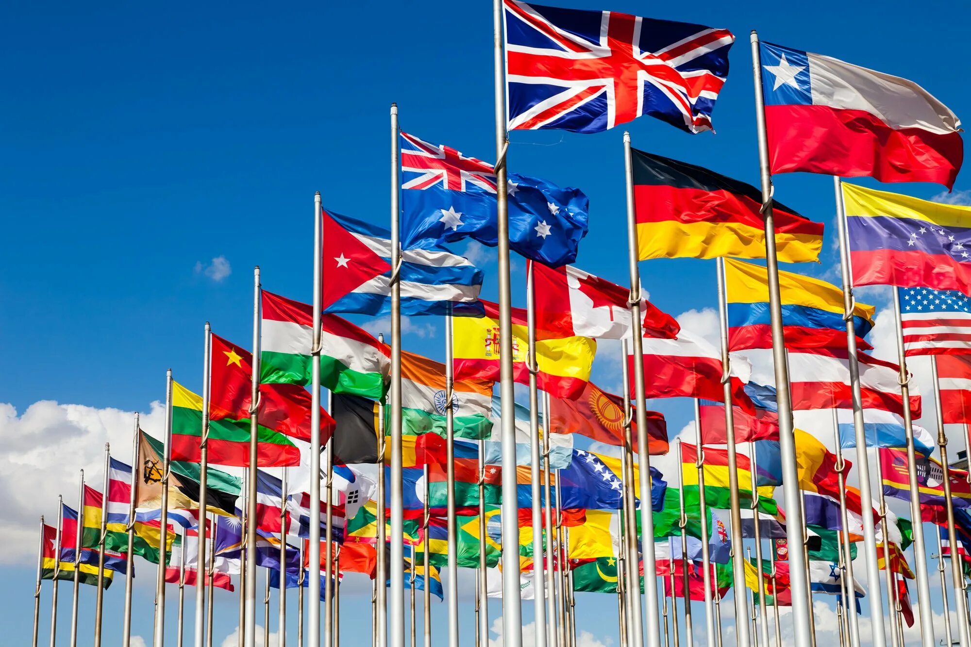 Flags of countries. Flags of countries