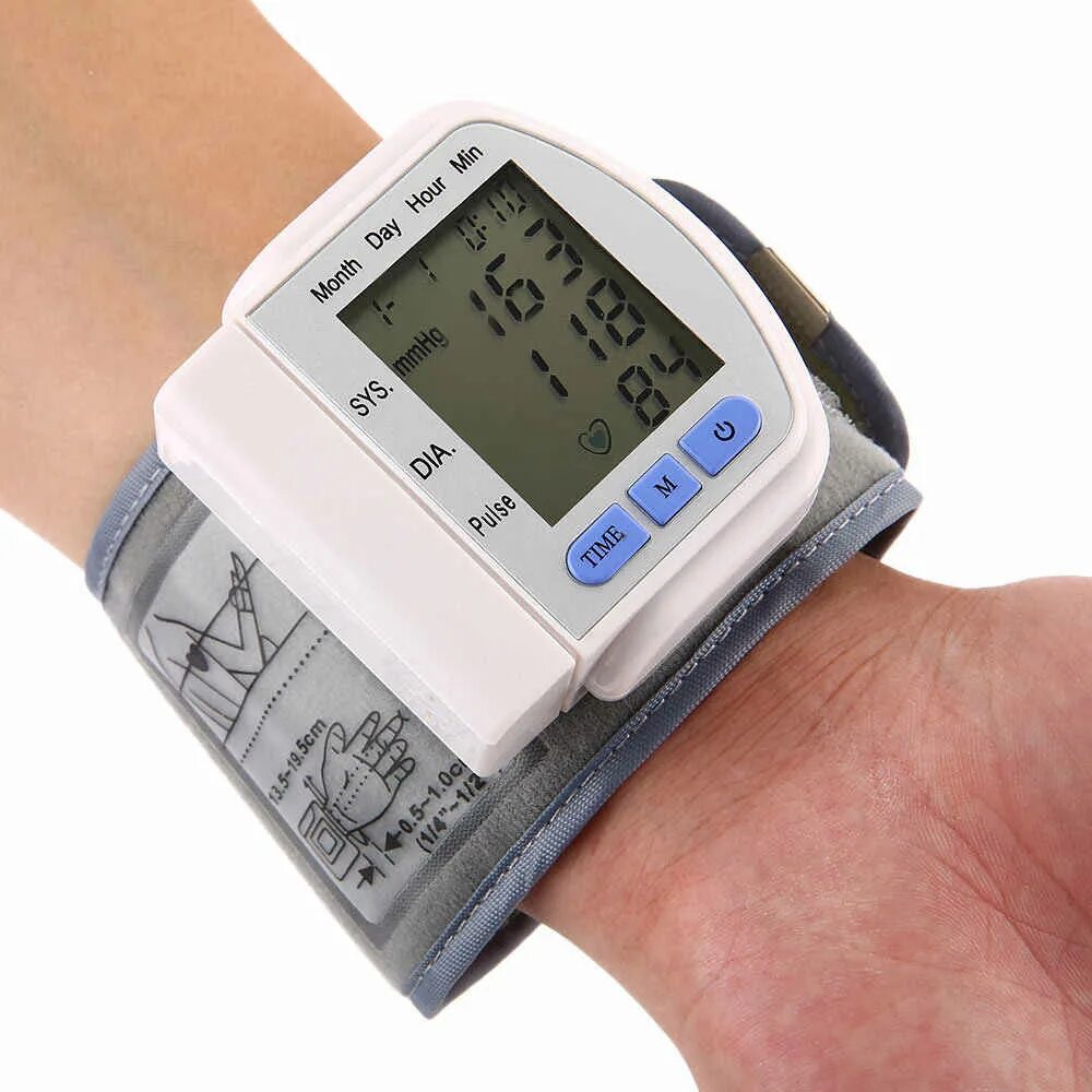 Цифровой тонометр CK-102s. Blood Pressure Monitor CK-102s. Тонометр на запястье CK-102s. Автоматический тонометр на запястье цифровой универсальный CK-102s. Измерение артериального давления тонометром на запястье