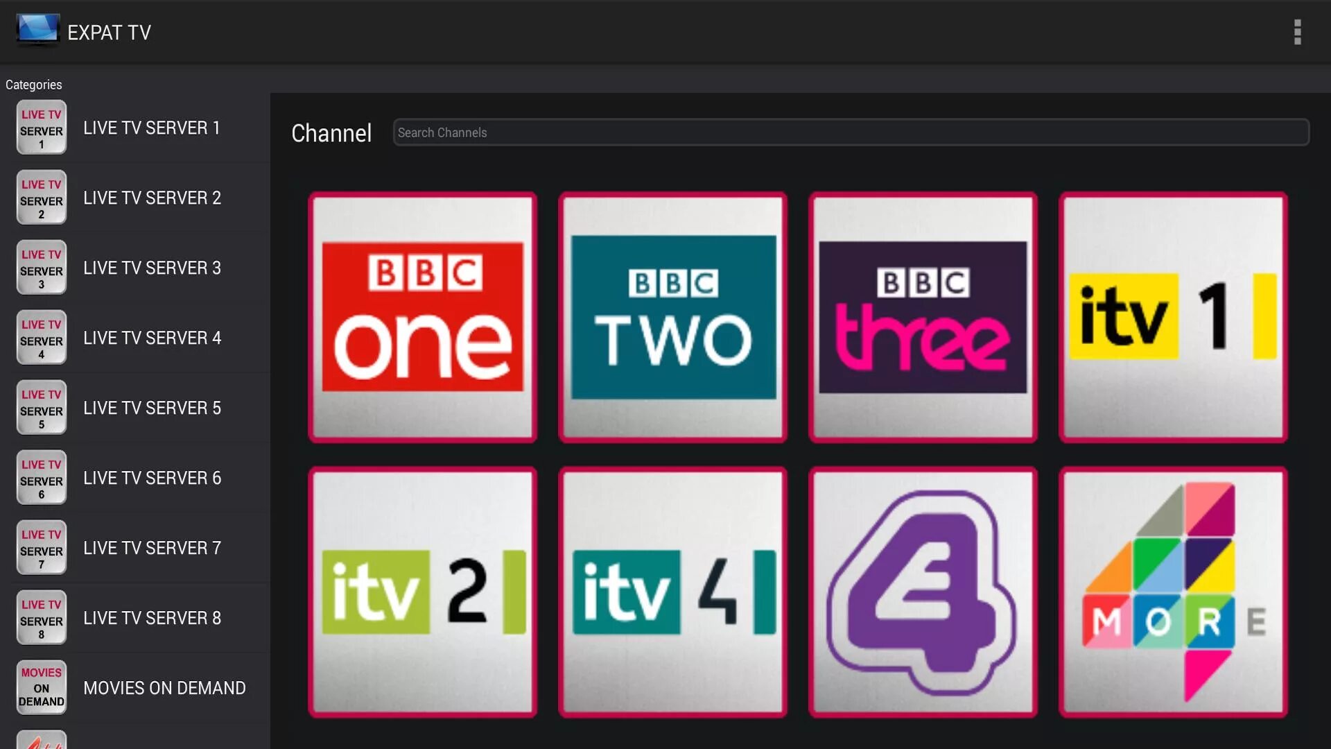 More tv live. Live TV. Live TV channels. Live TV Android TV.