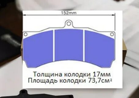 Какая толщина колодок