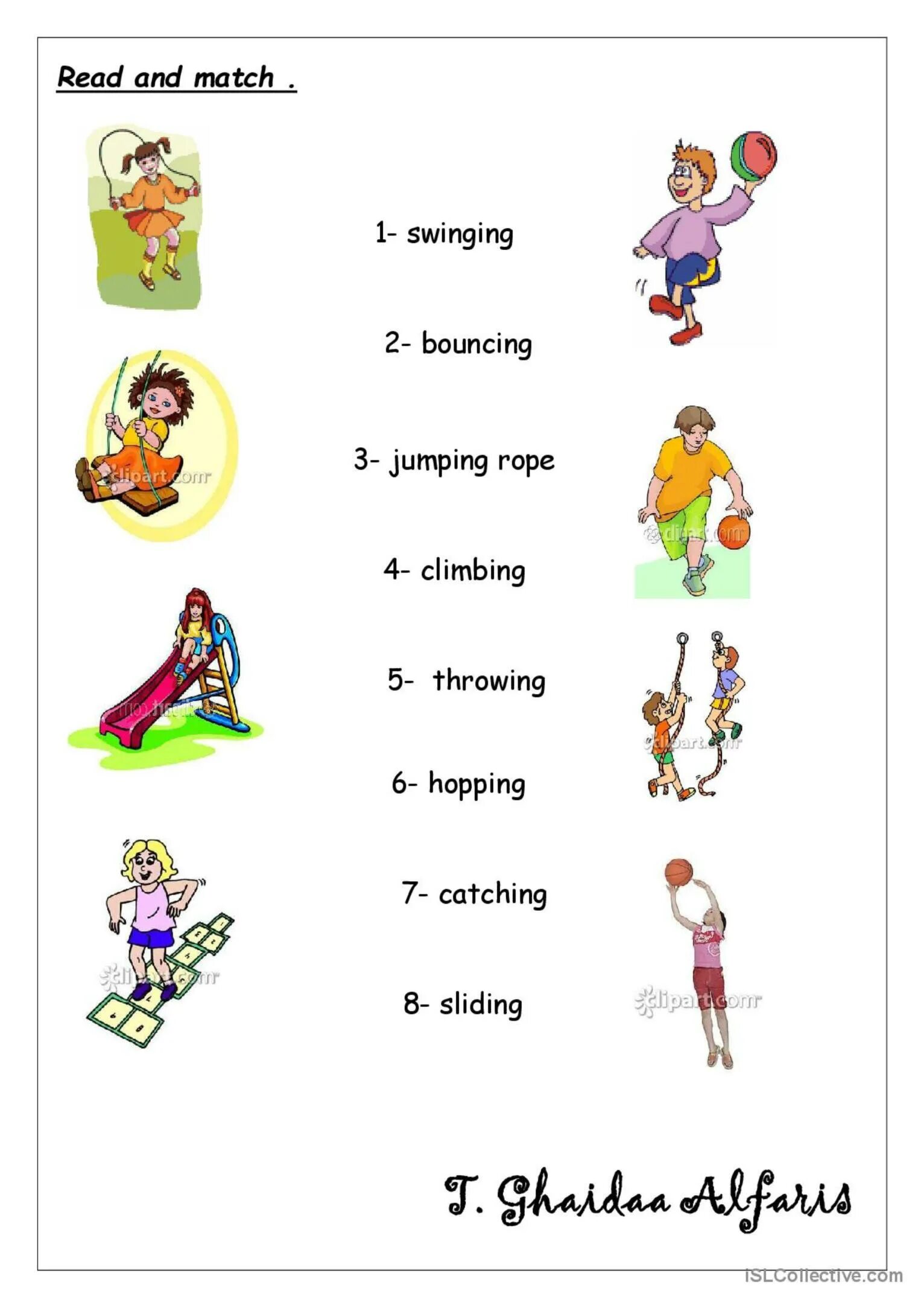 Глагол + ing Worksheet. Ing окончание в английском Worksheets. Action verbs в английском языке. Глаголы движения на английском Worksheet.