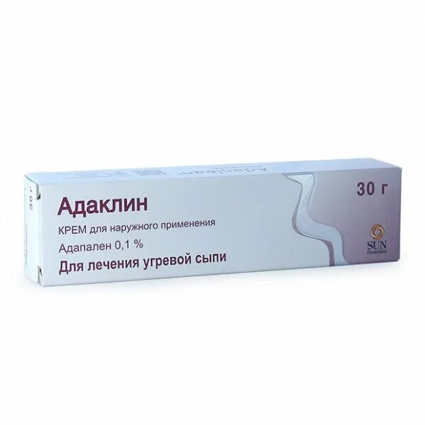 Адаклин крем. Адаклин крем 0,1% 30г. адаклин крем днаружн.прим.1мгг туба 30г. адаклин, крем 1 мгг, 30 г. адапален 0.1 крем.