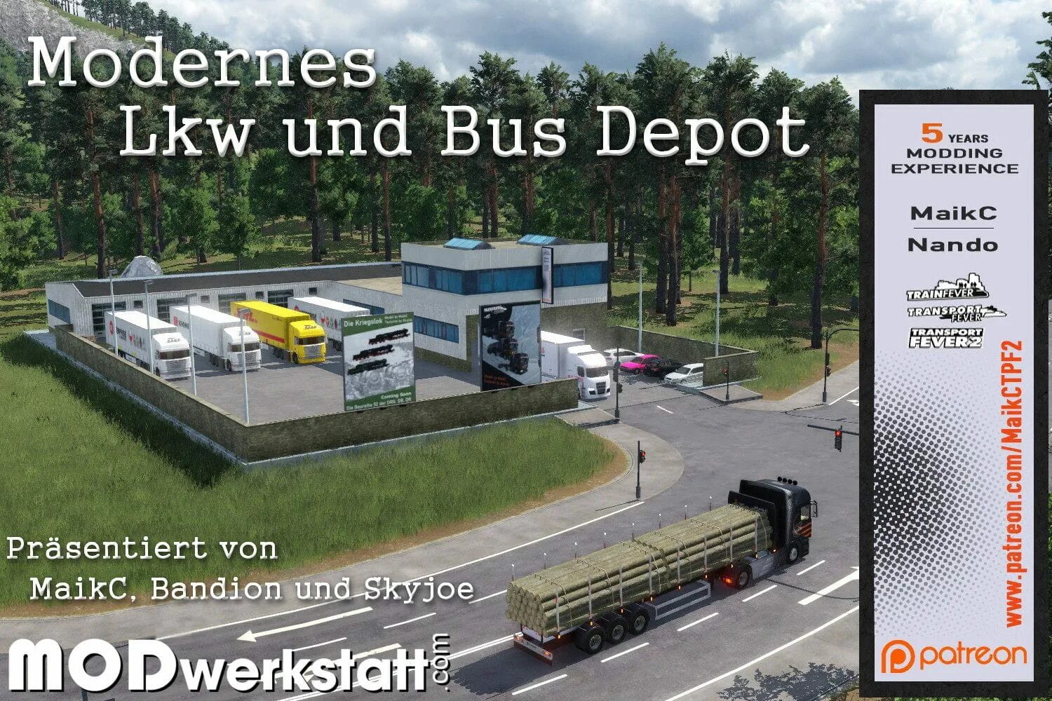 Bus depot. Автобусы депо transport fever 2. проект депо для больших автобусов. transport fever 2 mods depot. международные автобусы в транспорт фивер 2.