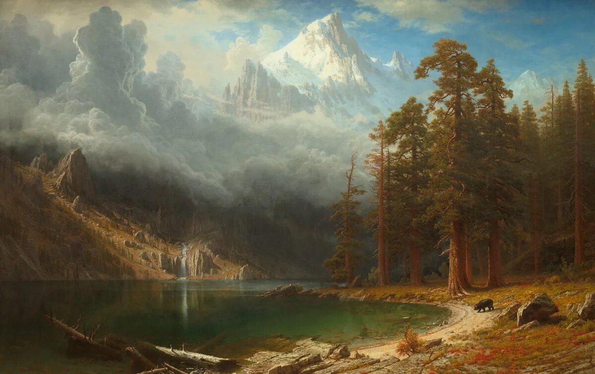 Альберт Бирштадт. Альберт Бирштадт (Albert Bierstadt; 1830-1902). Альберт Бирштадт картины. Альберт Бирштадт (1830 - 1902) – американский художник.