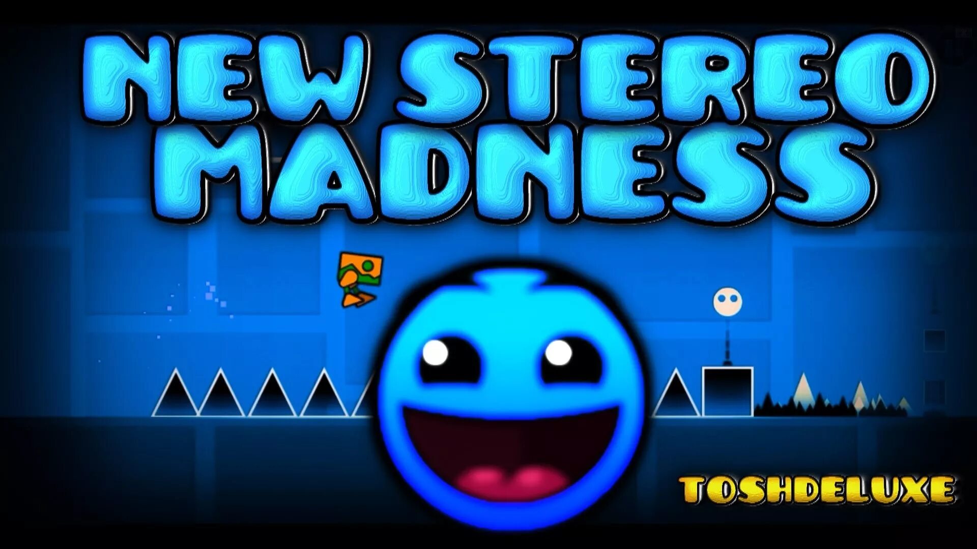 Стерео Маднесс геометрия Даш. Geometry Dash 2.2 stereo Madness. Geometry Dash stereo Madness уровень. Геометрии Даш стерео Маднесс уровень. Ты прошла geometry dash