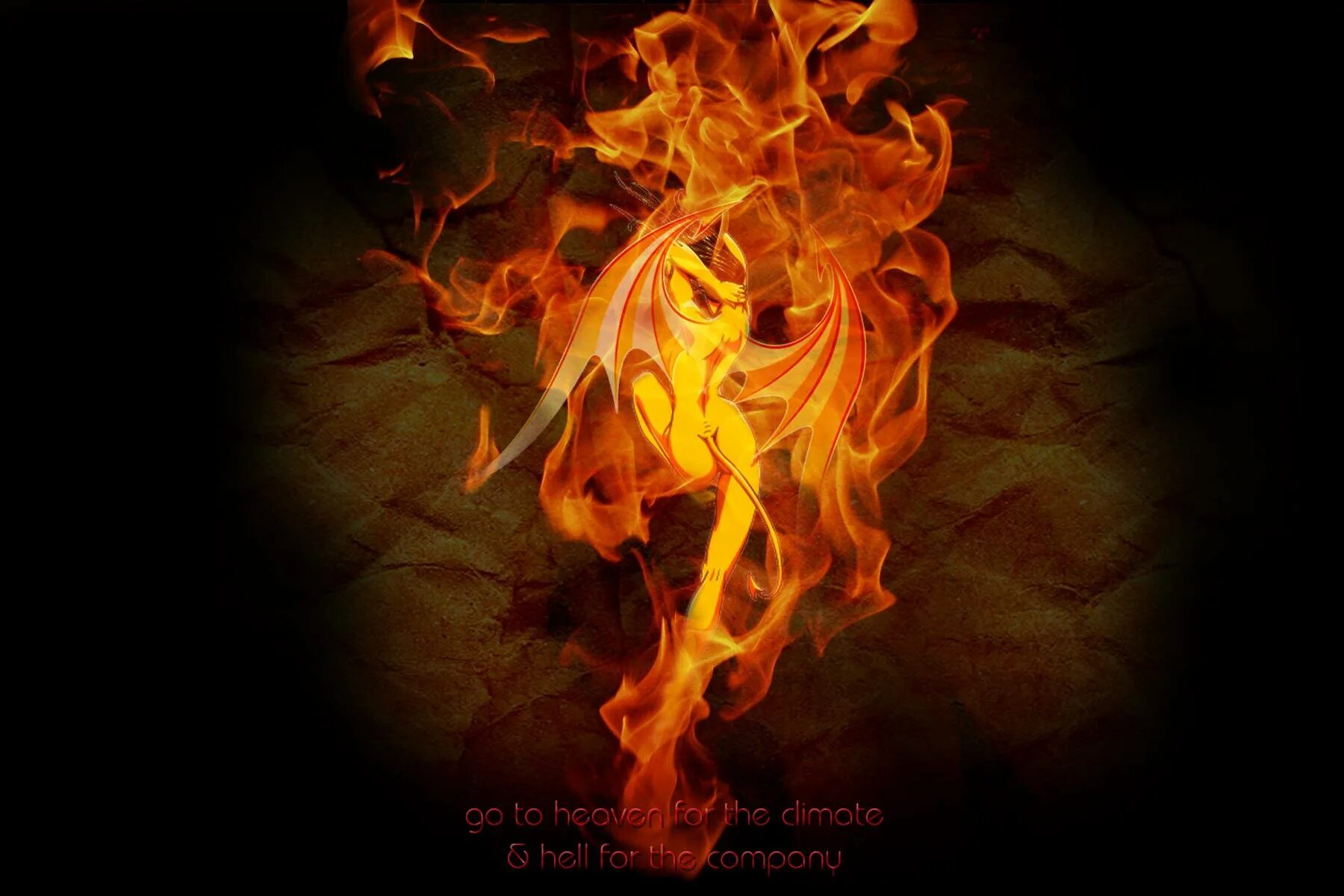 Flaming high